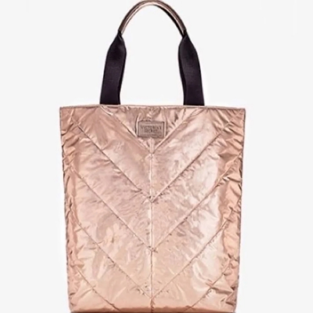 Victoria's Secret Rose Gold Tote